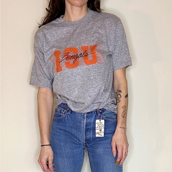 1970’s Vintage Idaho State University ISU Bengals Single Stitch Tee - Picture 11 of 12